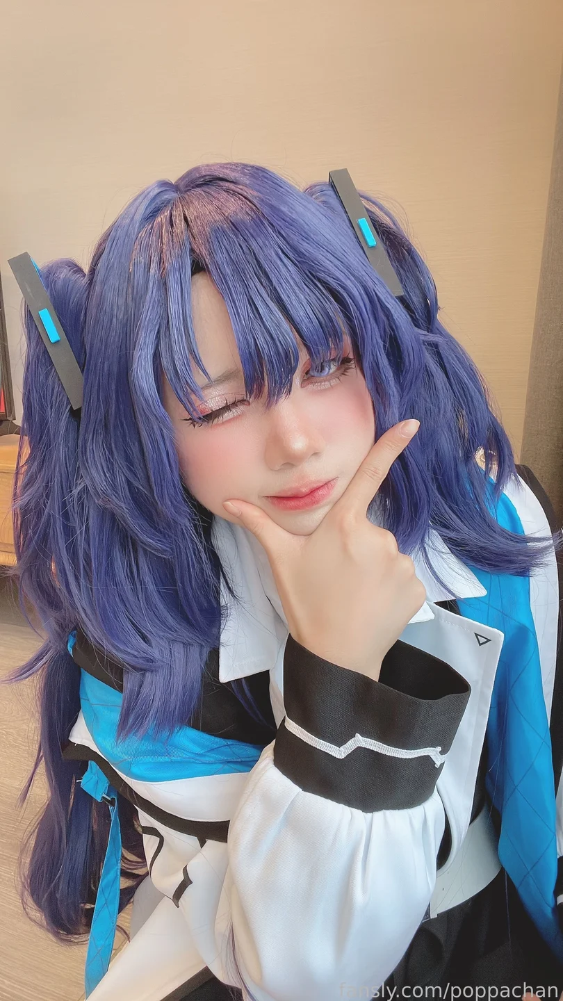 PoppaChan - Yuuka [70P-113MB] tg@simisebaisi 【丝足阁】012.webp